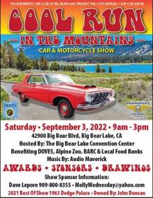 Cool Run in the Mountains Car Show